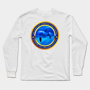 Smart Dolphins Long Sleeve T-Shirt